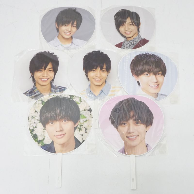 キンプリ　永瀬廉　歴代うちわ　まとめ売り　なにわ皇子 三重店】King & Prince 永瀬廉 うちわ まとめ売り 計7枚セット