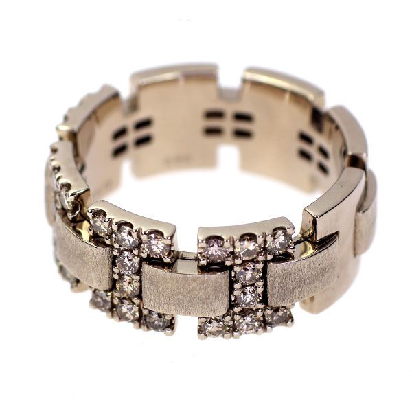 カシケイ K18BGブラウンダイヤモンド 18金 ダイヤ 0.40ct カシケイ ネイキッド ブラウンダイヤモンドリング K18