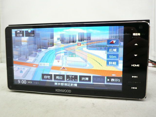 Apple CarPlay対応 版 ケンウッド MDV-Z904W メモリーナビ 地デジ フルセグ DVD SD iPod USB ブルートゥース ハンズフリー HDMI Android Auto