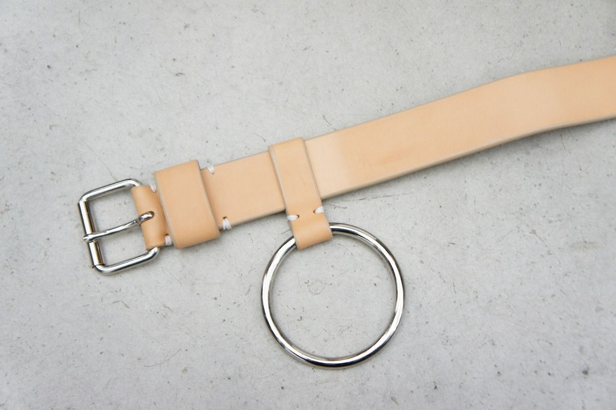 Time is on GARRISON square buckle belt（At Last & Co