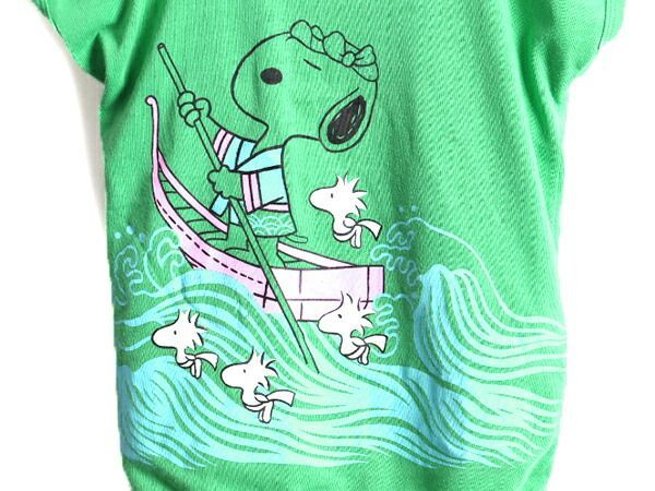 70s 80s ビンテージ □ ピーナッツ スヌーピー プリント