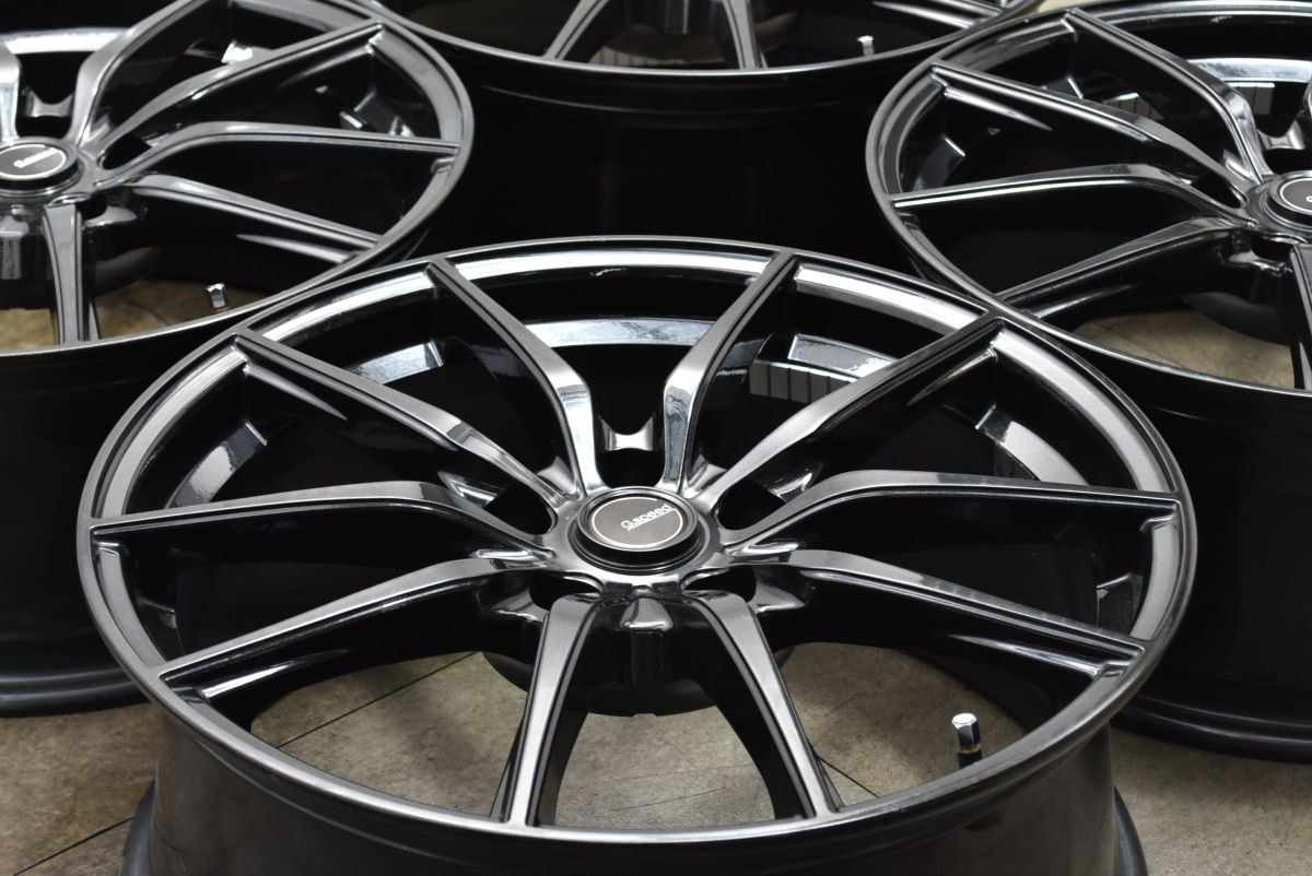 HOT STUFF G.Speed G-02 18in 7.5J 38 PCD114.3 4本セット アルファード 60プリウス ハリアー ZR-V WR-V CR-V エクストレイル