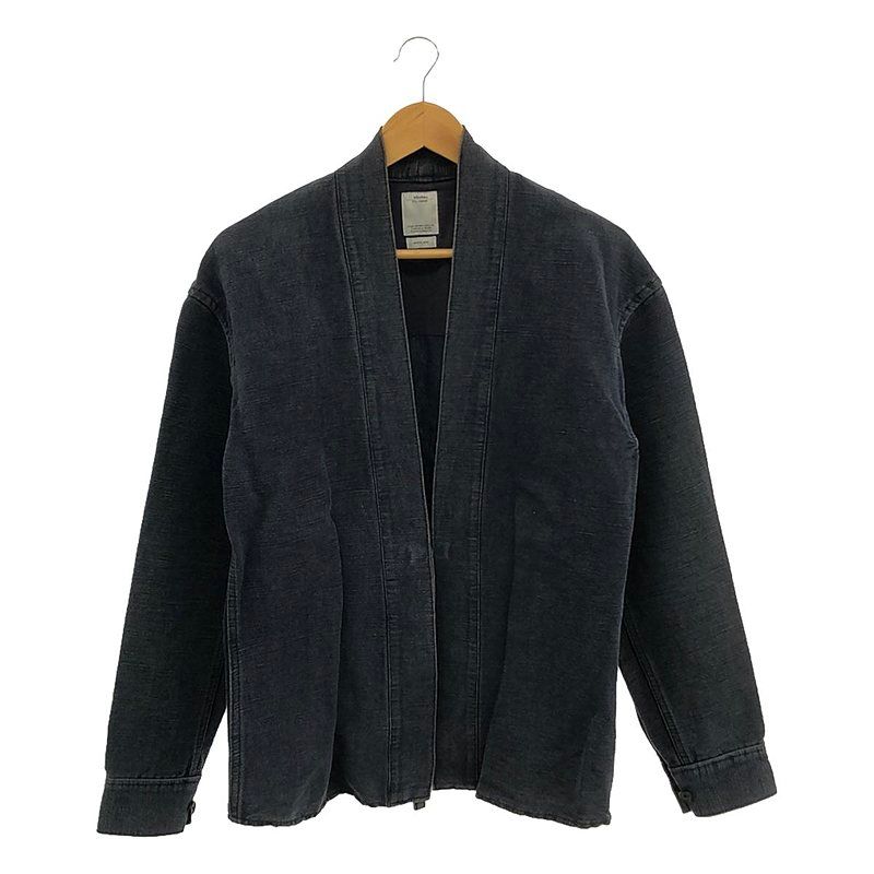 visvim / ビズビム | LHAMO SHIRT INDIGO FLANNEL  羽織シャツ | 2 | インディゴ | メンズ