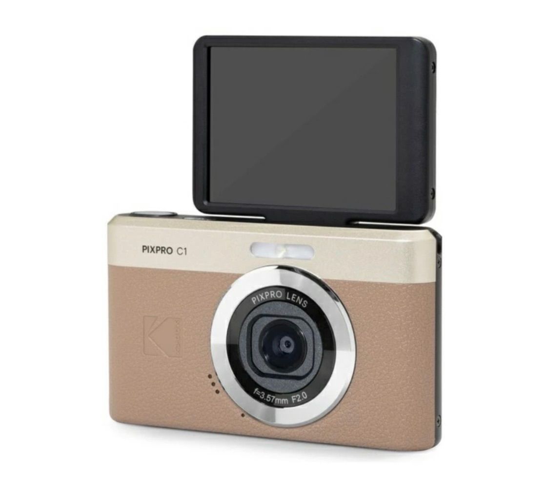 KODAK PIXPRO C1 ブラウン 新品❗️KODAK PIXPRO コンパクトデジタルカメラ C1 CLASSIC