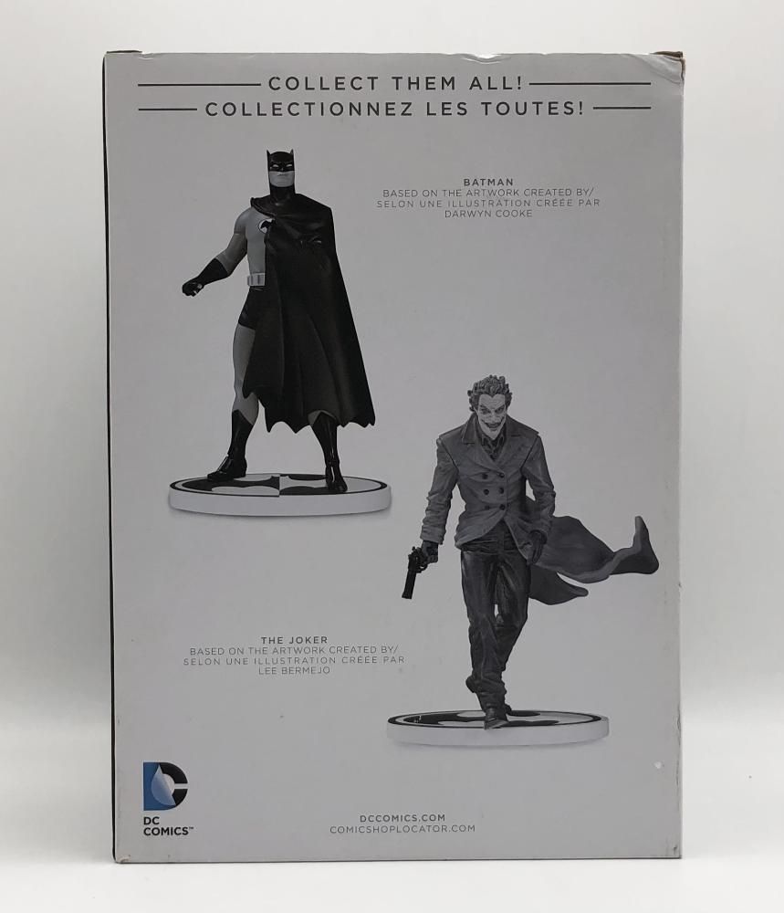 【中古】開封 DCコレクティブルズ バットマン ブラック＆ホワイト スタチュー：デイビット・マッツッケッリ 2nd エディション[17][240017702182] 中古】開封 DCコレクティブルズ バットマン ブラック＆ホワイト
