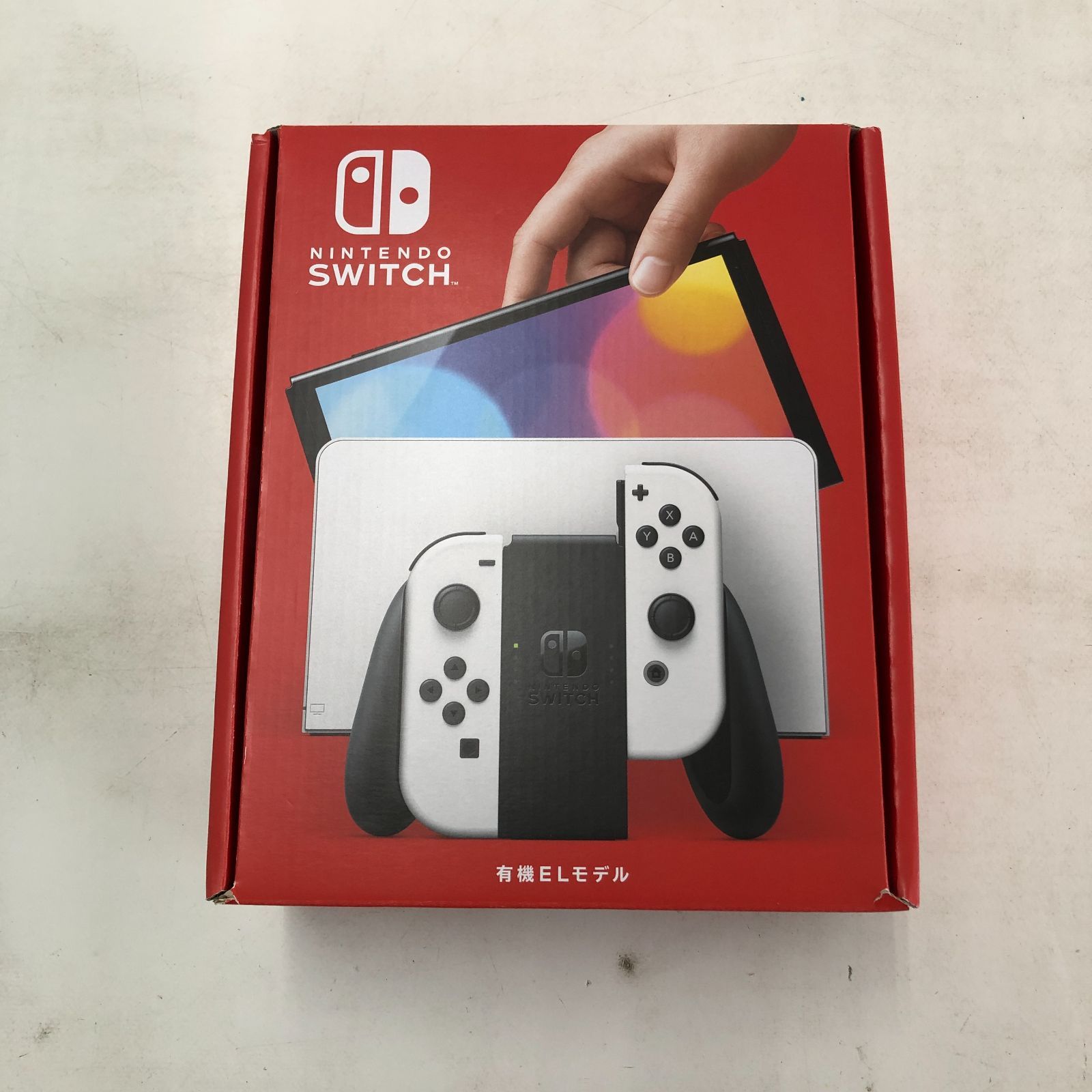 02m2592 Nintendo Switch ニンテンドースイッチ 有機ELモデル ホワイト 