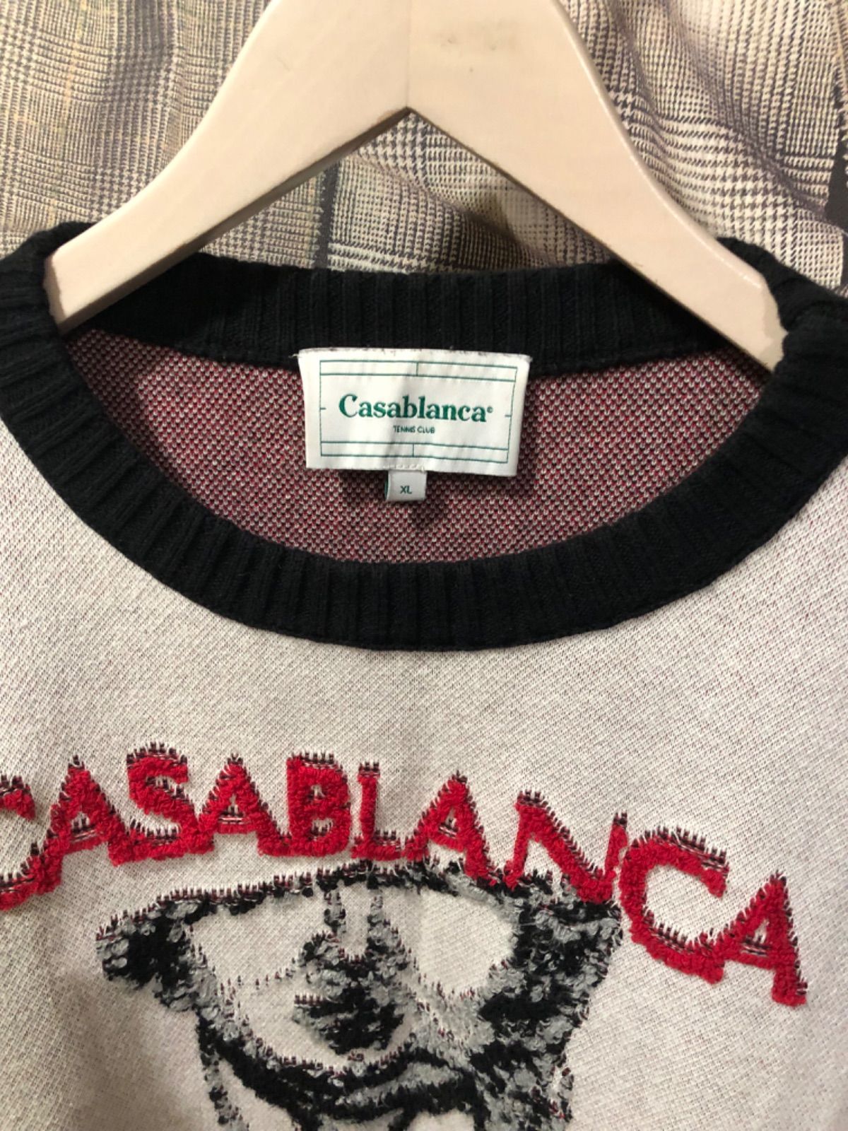 CASABLANCA カサブランカ Grand Prix ニット セーター サイズXL