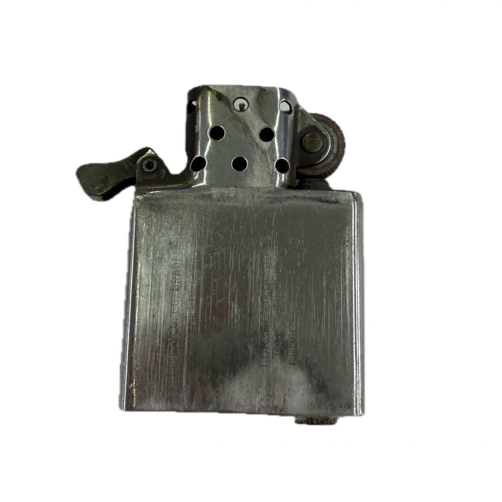 170590 現状品 ZIPPO ジッポ イタリック 1975年製 シルバー - メルカリ