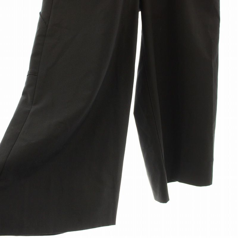 ディーゼル 黒ワイドパンツ ディーゼル DIESEL クロップド パンツ 00E8M200066 ワイドパンツ