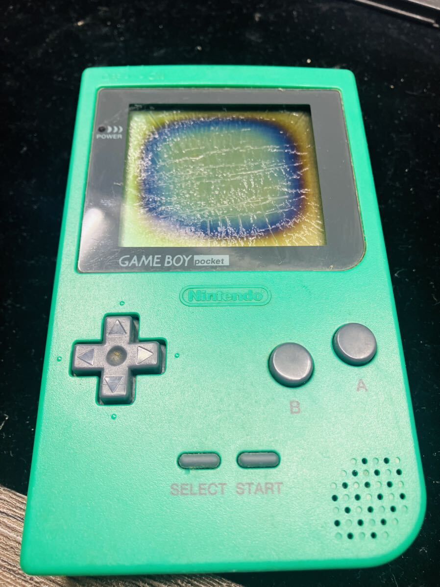 1円 任天堂 Nintendo ゲームボーイ ポケット Pocket グリーン