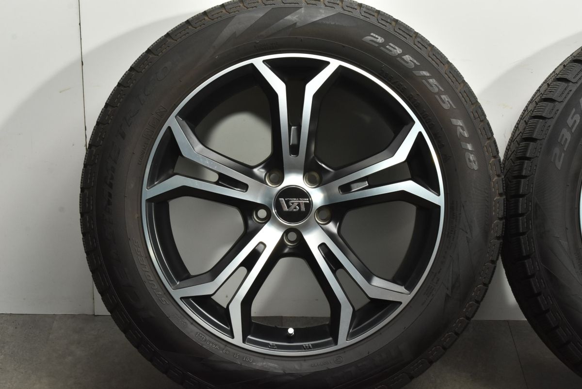 【バリ溝 美品】ピレリ235/55R18 ボルボ XC40 V90クロスカントリ ピレリ235/55R18 ボルボ XC40 V90クロスカントリ バリ溝 美品ピレリ235