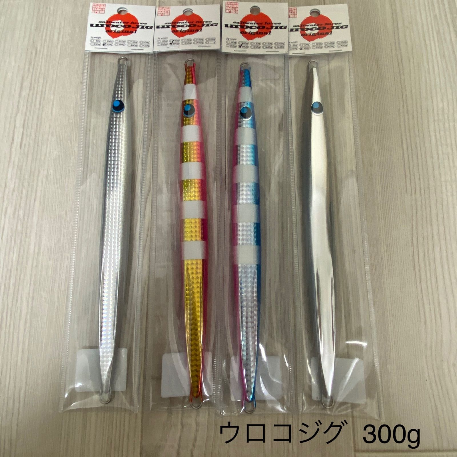 ウロコジグ 300g 3個セット ウロコジグ300g 350g - HEAD & TAIL Web Shop