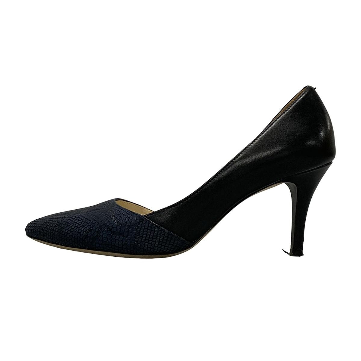 ぽんぽこ　コール ハーン 黒 スエード パンプス マルタ ウェッジ 40mm womens 34000 | COLE_HAAN