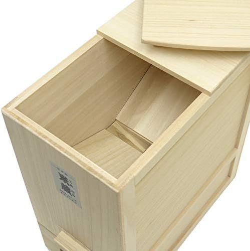 竹本木箱店 米蔵 米びつ 桐 ライスストッカー 30kg 備蓄 総桐 計量 米びつ 米蔵 30kg用 竹本木箱店 富山 日本製 こめびつ