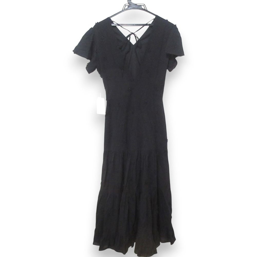 未使用 Gypsohila ジプソフィア Floret Dress Vカット 半袖