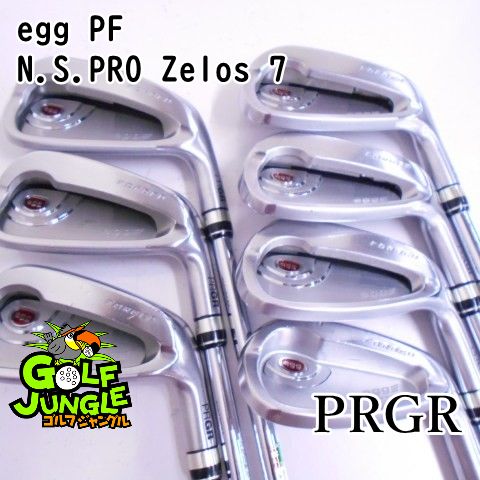 アイアンセット プロギア egg PF N.S.PRO Zelos 7 R 24 アイアンセット セット スチールシャフト おすすめ メンズ 右 6855