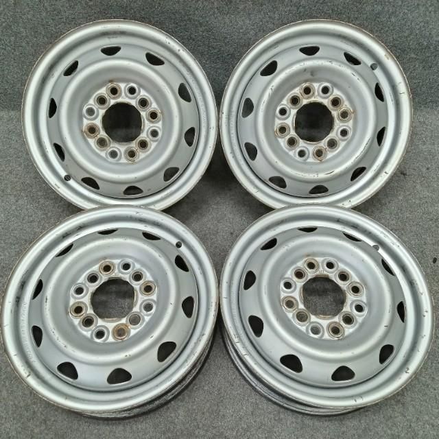 12インチ マルチピッチスチールホイール 軽トラック 軽バン 3.50B 35 PCD100 110 114.3 4本 3517