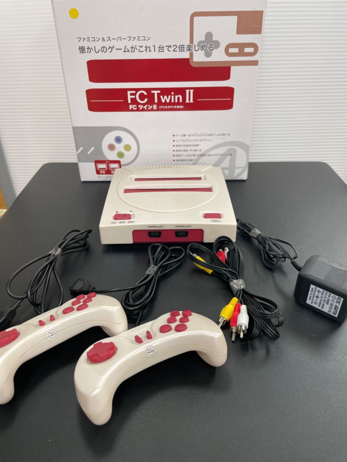 激安な FC SFC互換機 Twin II 本体 ソフト19本付き セット fawe.org