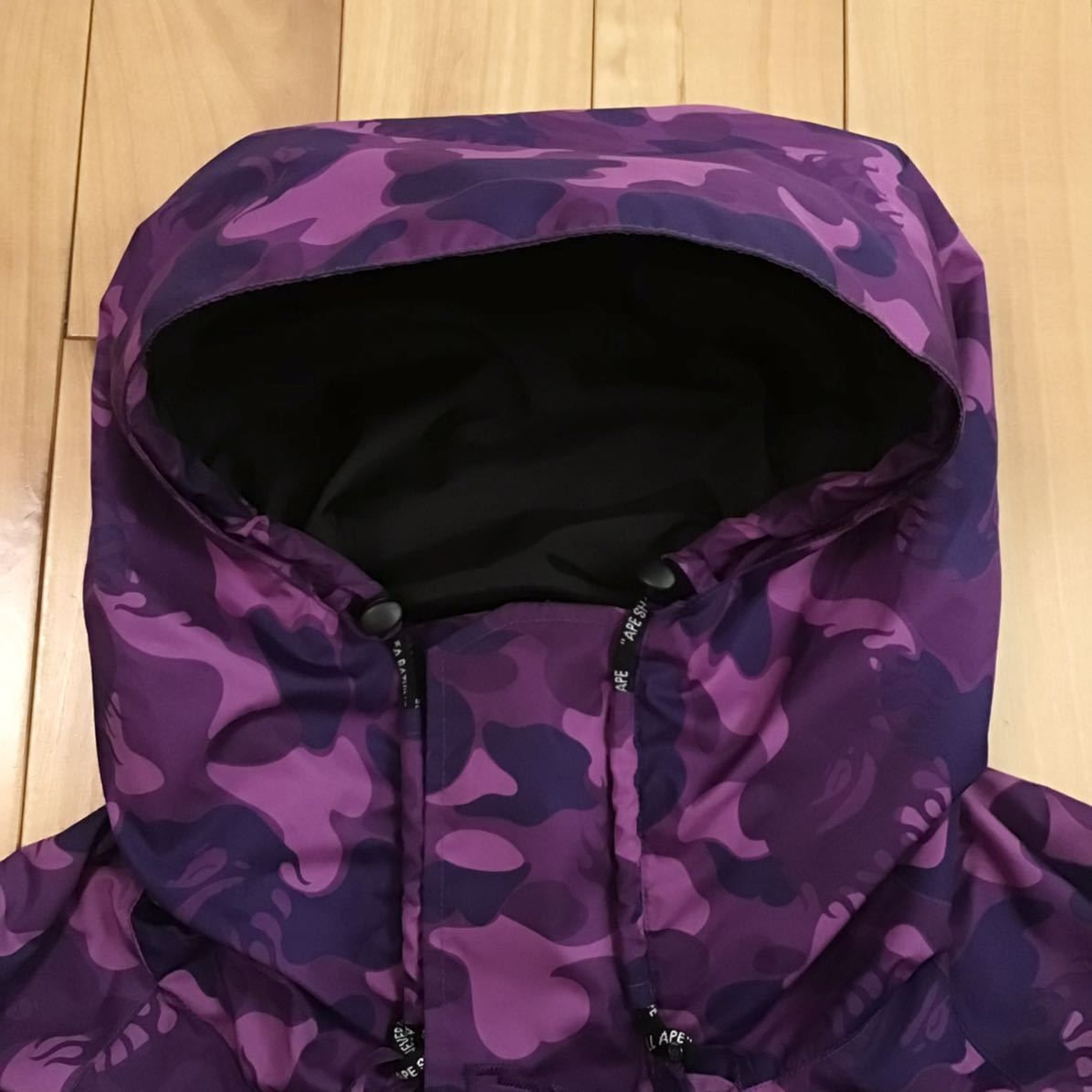 Fire camo スノボジャケット Lサイズ a bathing ape BAPE snow board 