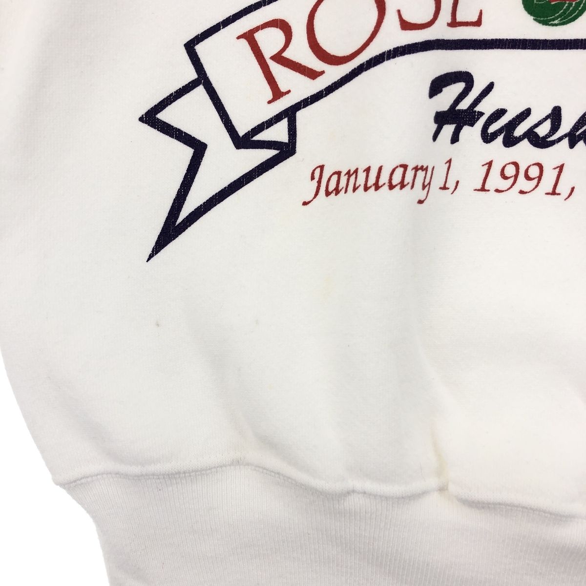古着 90年代 ヘインズ Hanes WASHINGTON ワシントン大学 ROSE BOWL 