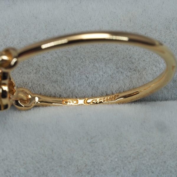 カルティエ リング ダイヤ ダイヤモンド ヒンドゥ 53号 K18YG 保証書  