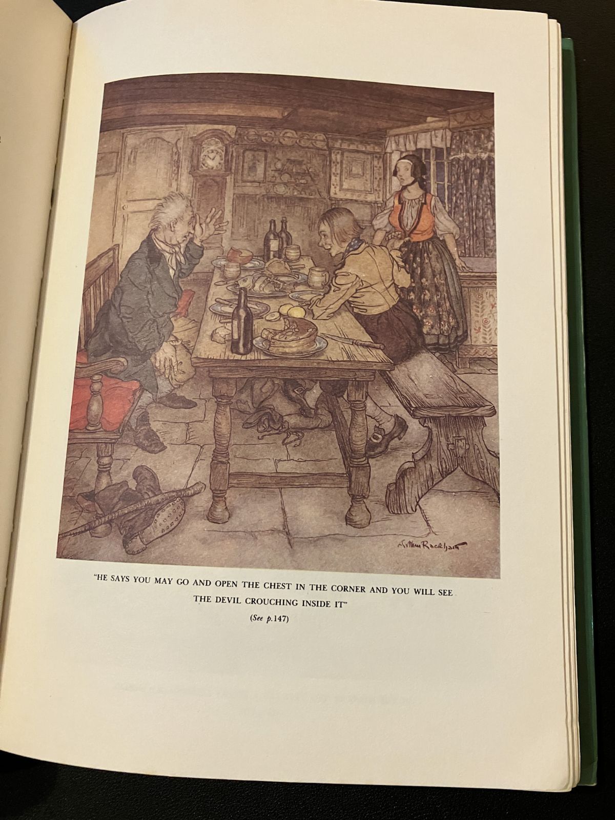 洋書古書】アーサーラッカム挿絵の児童文学 Fairy Tales by Hans