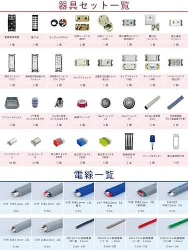 新品※未使用] 電気工事士 2種 技能試験セット 【1回練習用