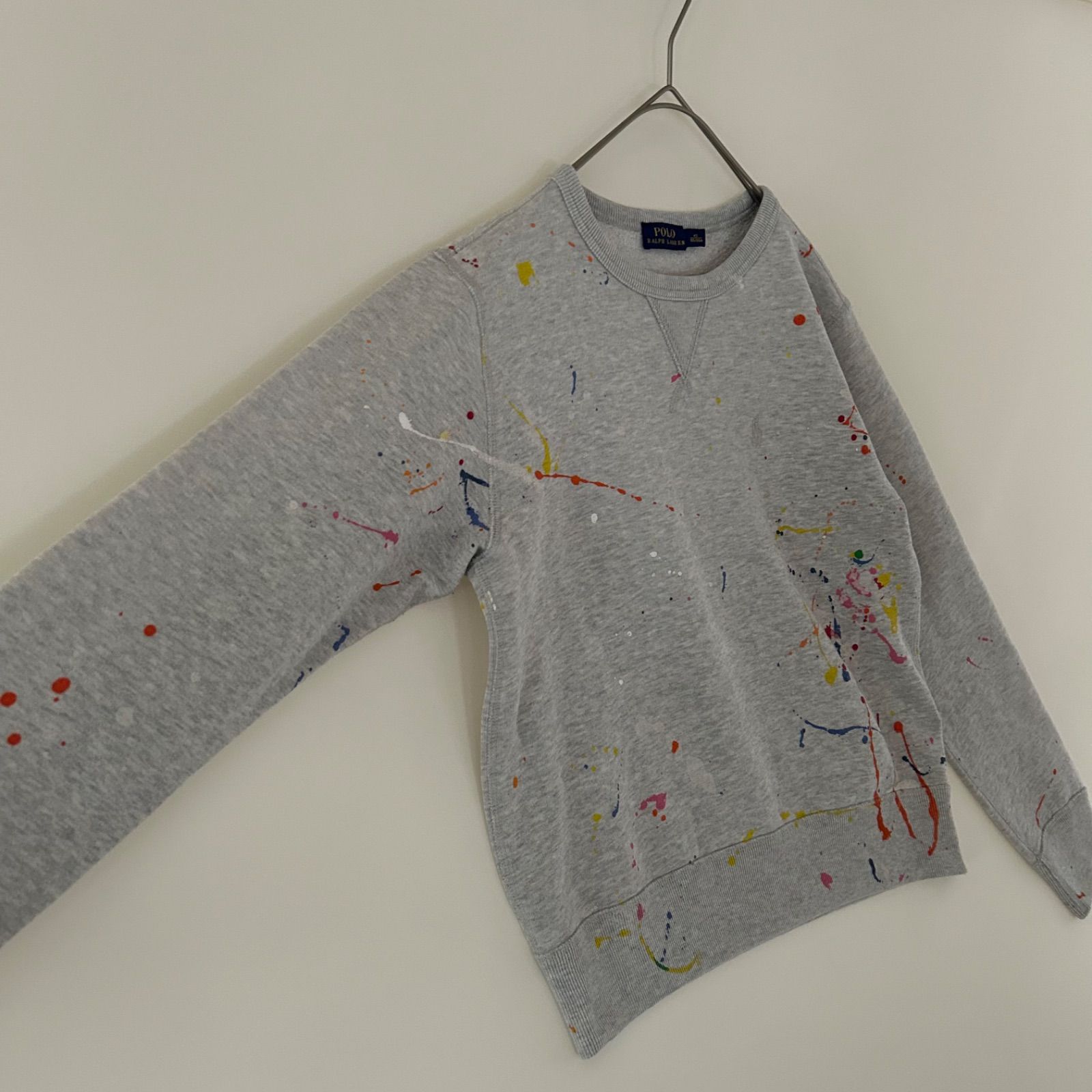 Polo Ralph Lauren ポロラルフローレン グレー スウェット XS