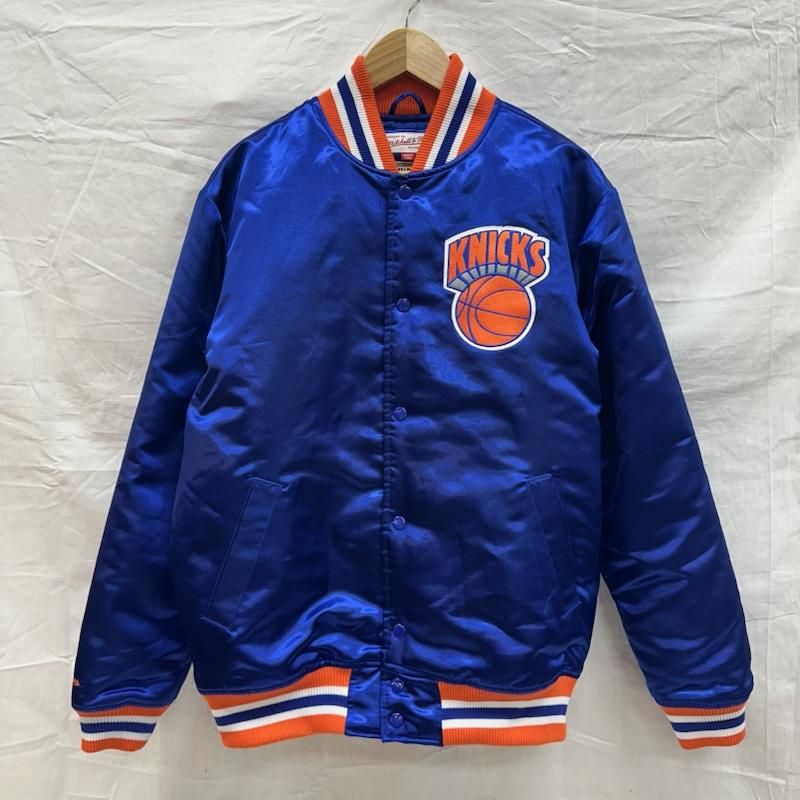 Mitchell-Ness ミッチェルアンドネス ジャケット 上着 ジャンパー ブルゾン New York Knicks ニックス サテン スタジャン Satin Jacket