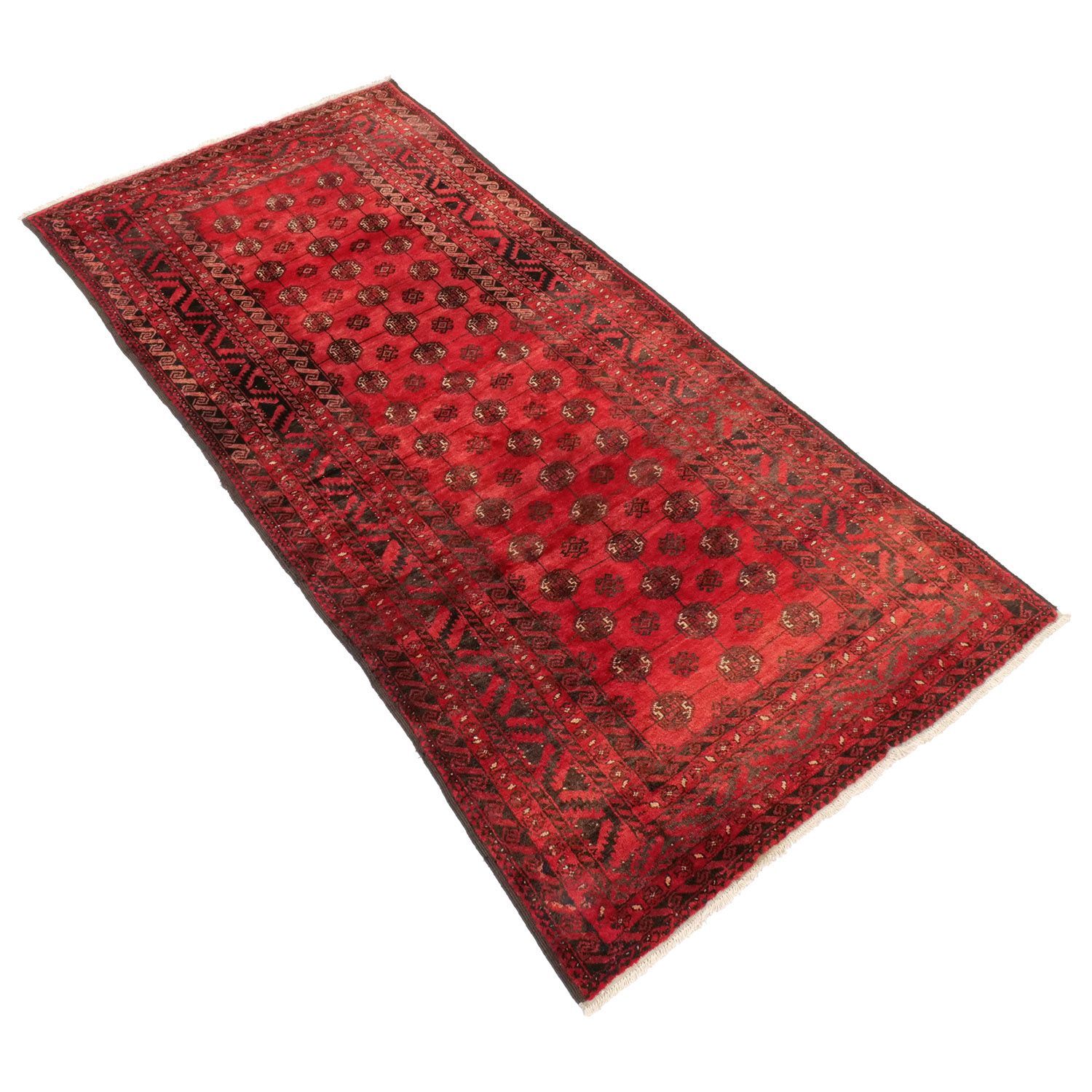 古い緞通　絨毯　鍋島　ラグカーペット　F 古い緞通 絨毯 鍋島 ラグカーペット F目立った傷や汚れなし