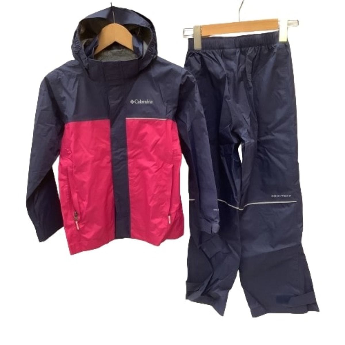 Columbia コロンビア キッズ セットアップ 上下セット 防寒 ジャンパー SIZE 130cm ネイビー