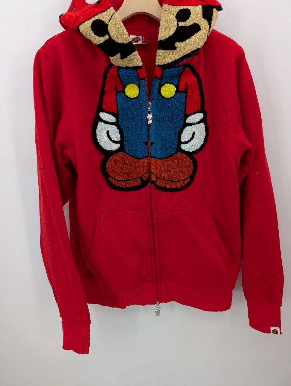 A BATHING APE × スーパーマリオ BABY MILO コラボジップパーカー L
