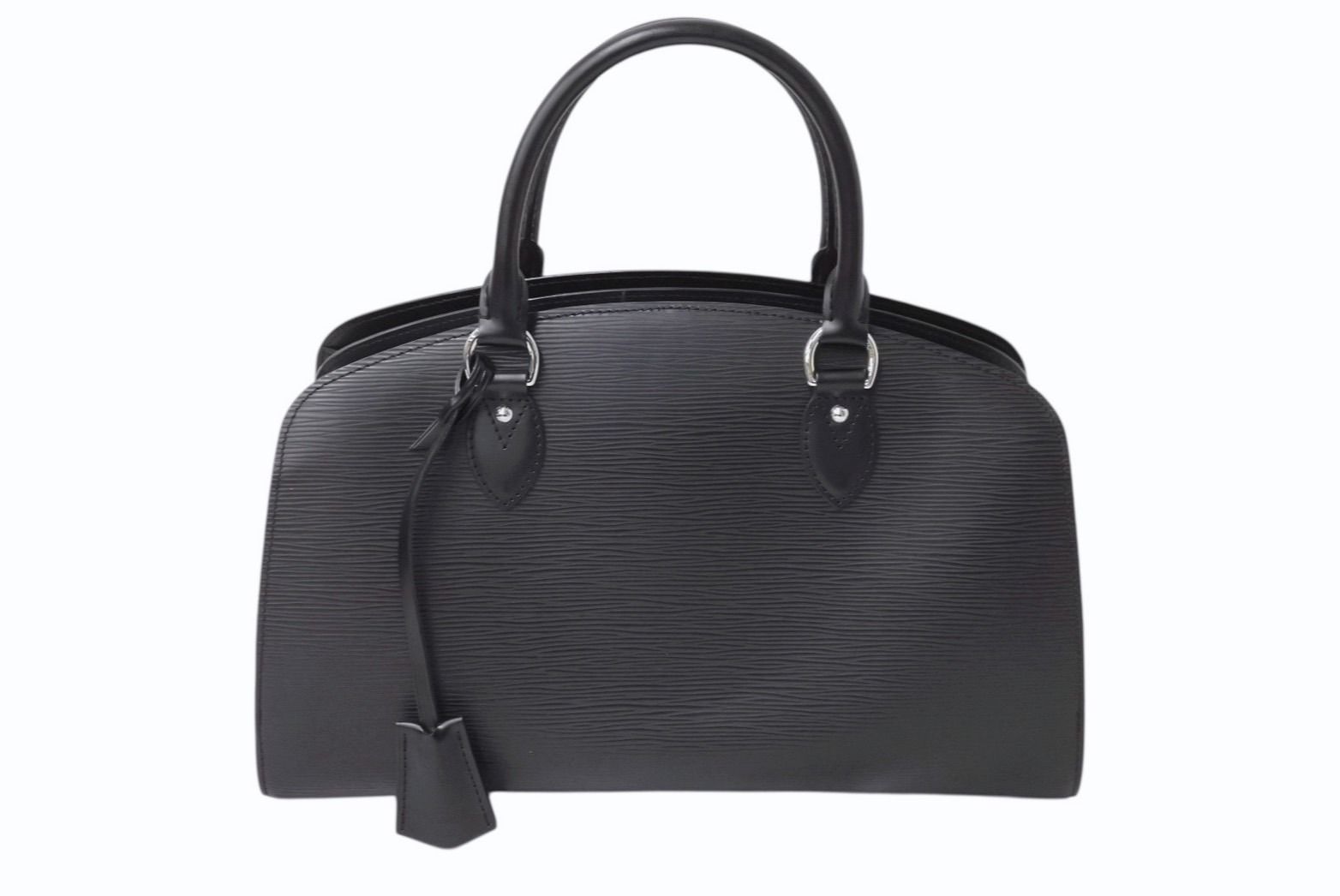 LOUIS VUITTON ルイヴィトン ポンヌフPM ハンドバッグ M59072 エピ レザー ブラック シルバー金具 4b002728
