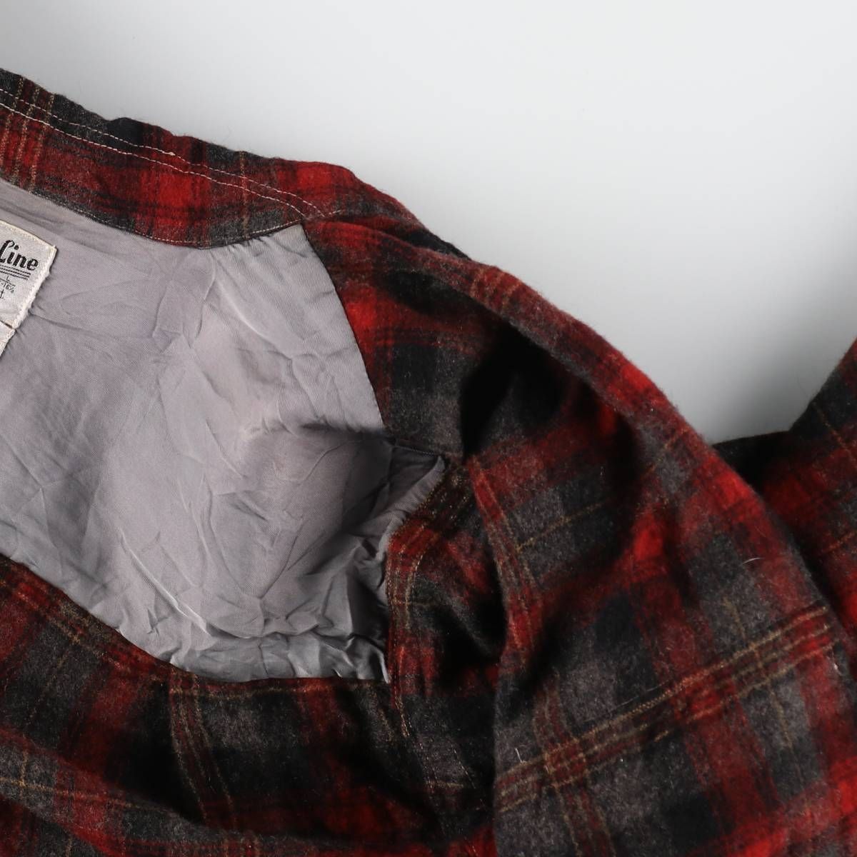 古着 60年代 ゴールデンライン GOLDEN LINE オンブレチェック オープン