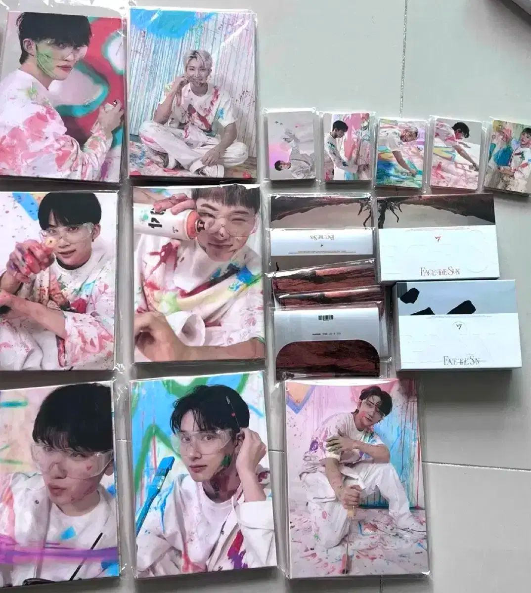 セブチ face the sun 特典 ラキドロ weverse トレカ ウジ the 