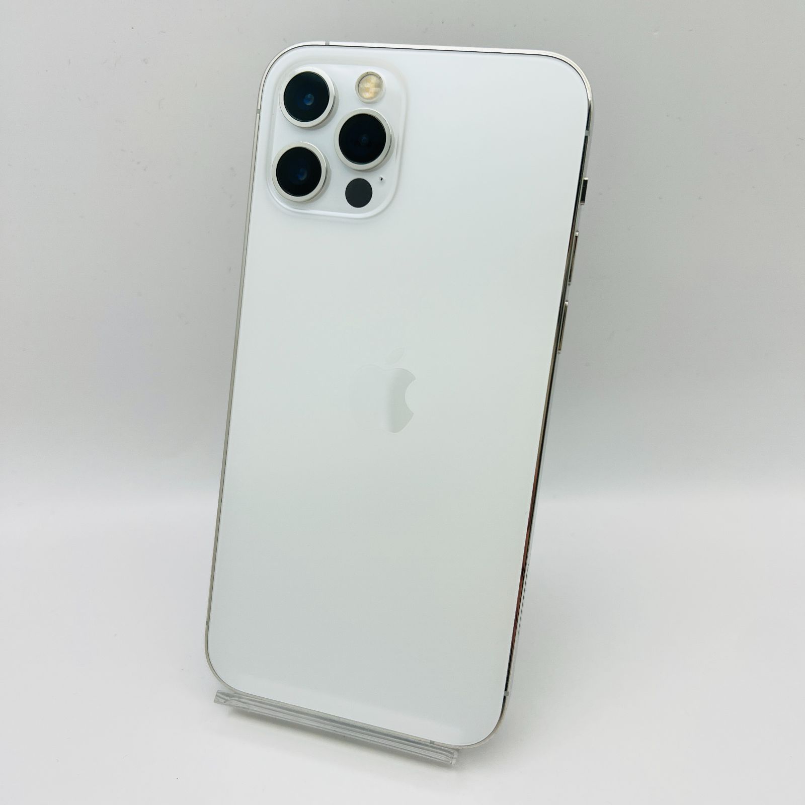 美品】iPhone 12 PRO 256GB シルバー SiMロック解除済｜スマートフォン 