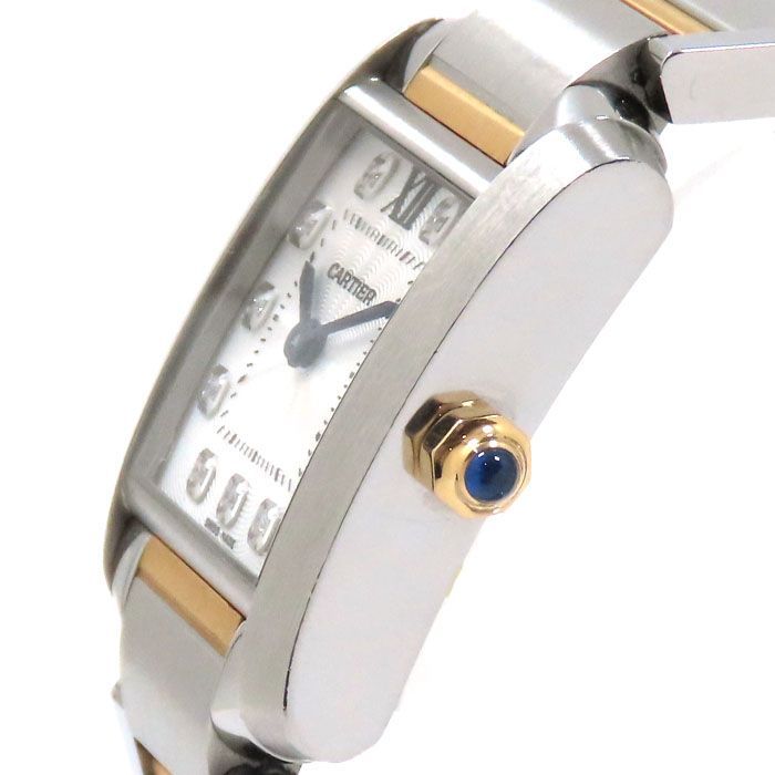 Cartier カルティエ タンクフランセーズ SM 11Pダイヤ WE110004 