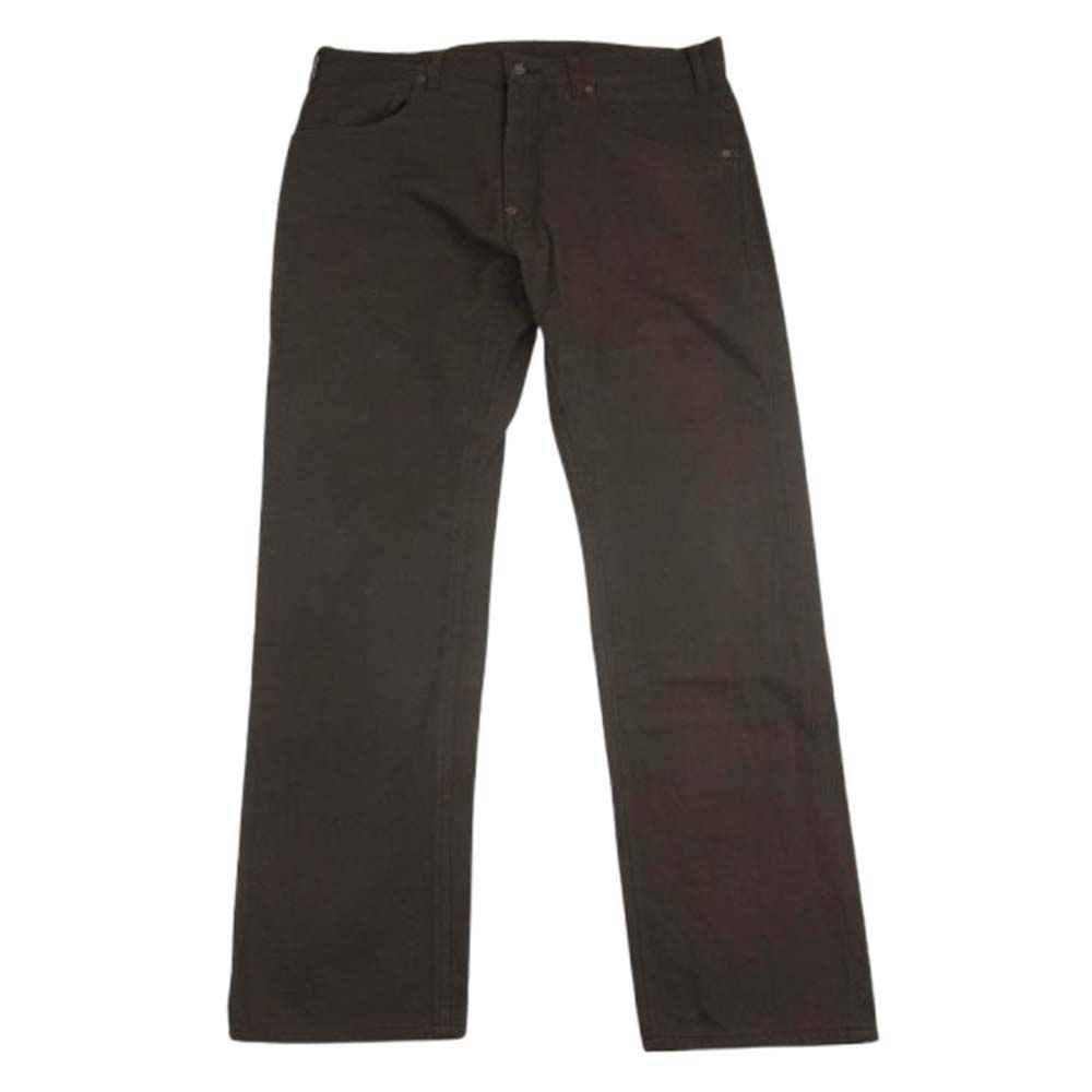 GERUGA ゲルガ GR-P-151 REGULAR SLIM PANTS HEAVY CHINO レギュラー スリム パンツ ブラウン系 W35