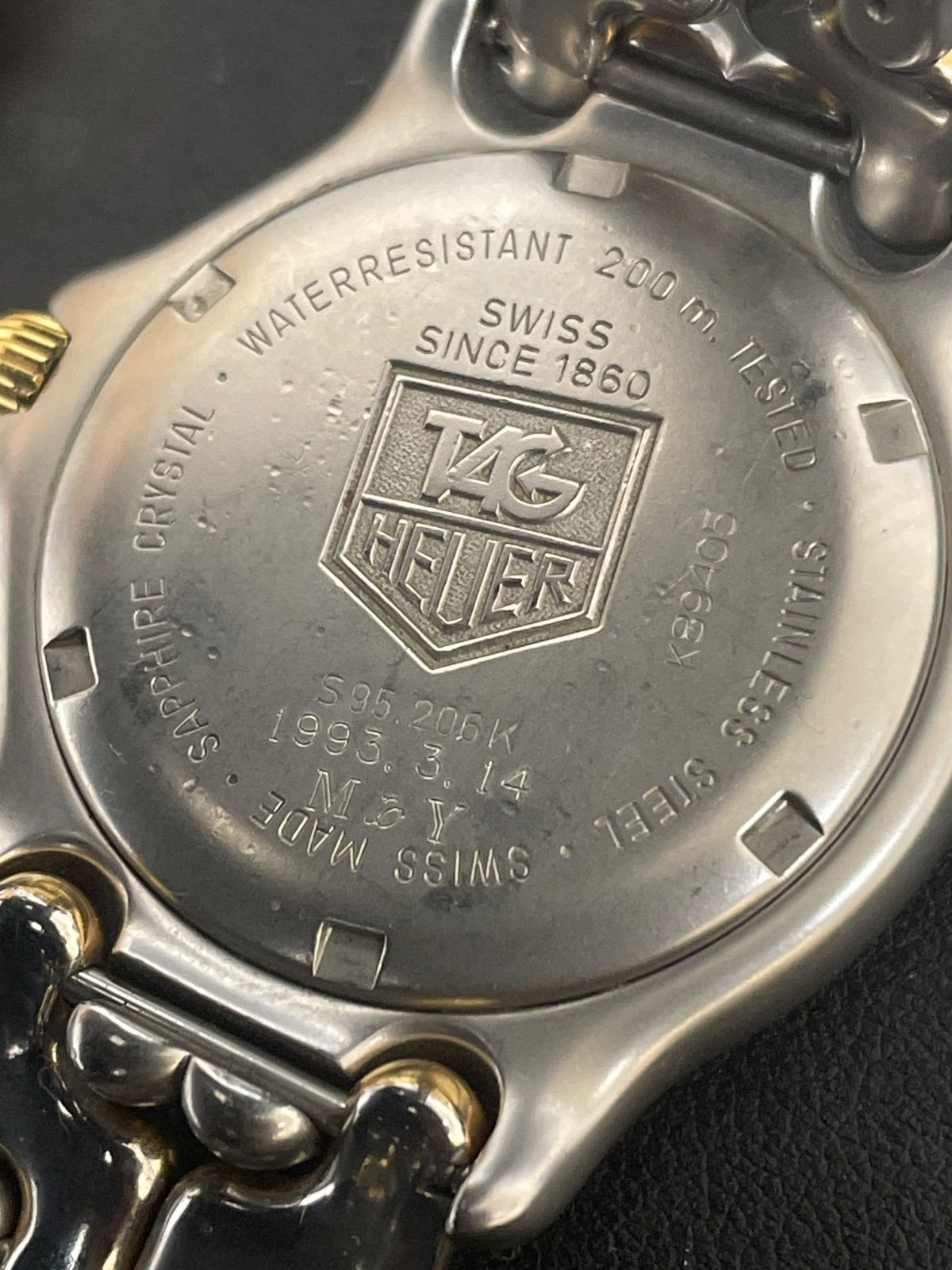 TAG HEUER　腕時計　メンズ　プロフェッショナル　S95　215　クォーツ TAG HEUER タグホイヤー S95.215 プロフェッショナル セル