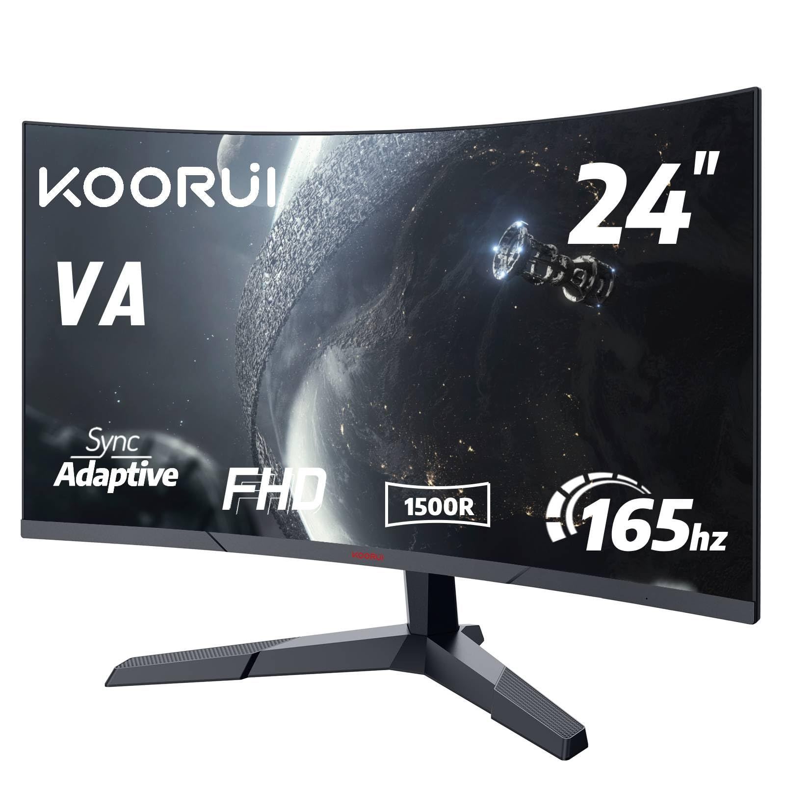 KOORUI 23.8インチ FHDモニター 165Hz KOORUI 23.8インチ FHD ゲーミングモニター 165Hz