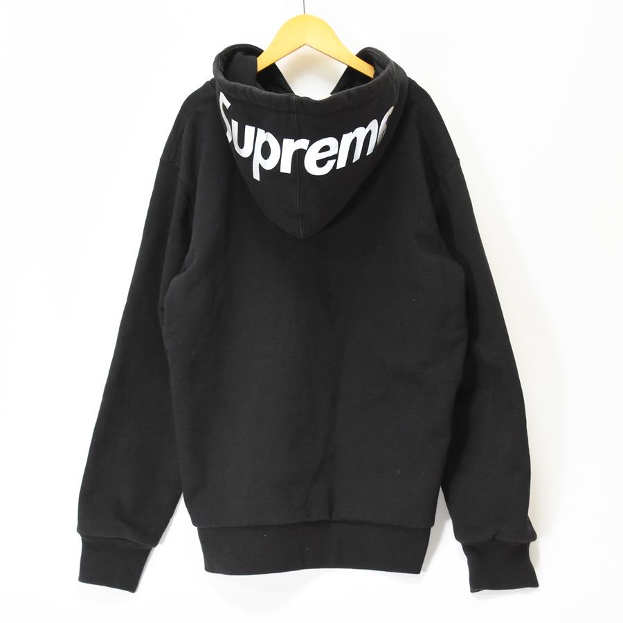 Supreme 11aw ジップアップ　フーディー　パーカー　ブラック　L色褪せは多少あります