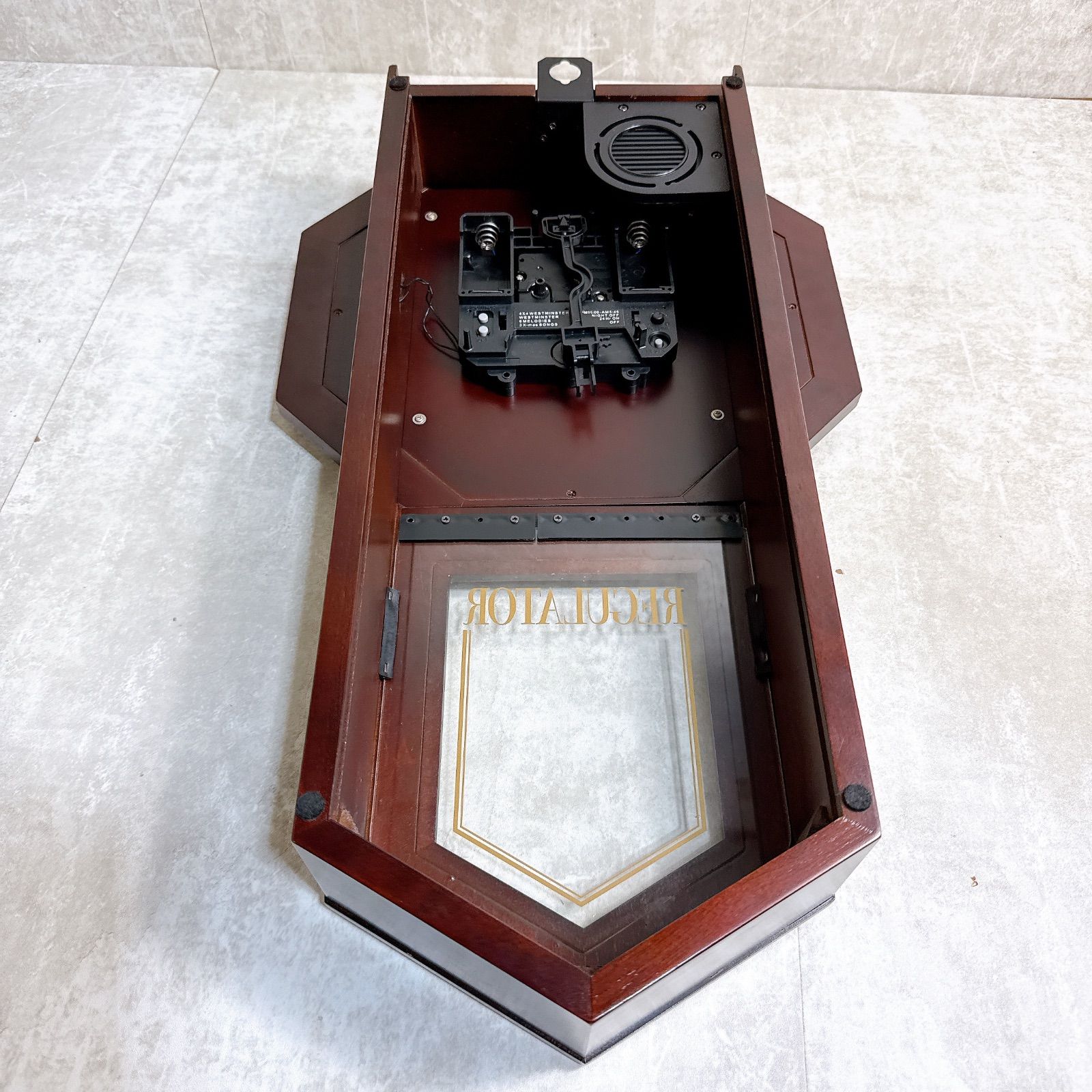 美品】RHYTHM リズム クオーツ柱時計 飾り振子付 4MJA03RH06 - メルカリ