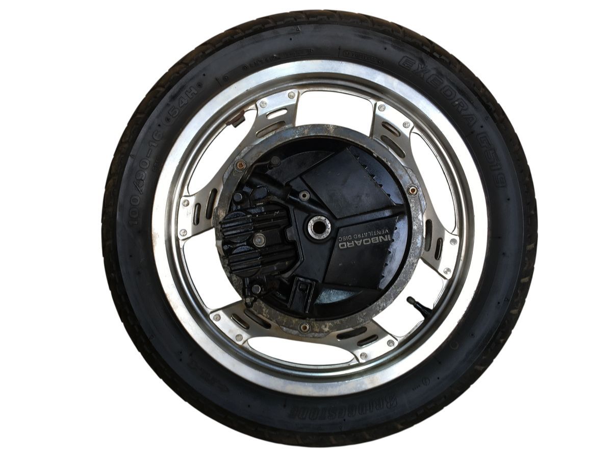 HONDA VT250F FC MC08 前後 ホイール セット ブーメランコムスター インボードディスク キャリパー付 2738-Z4309