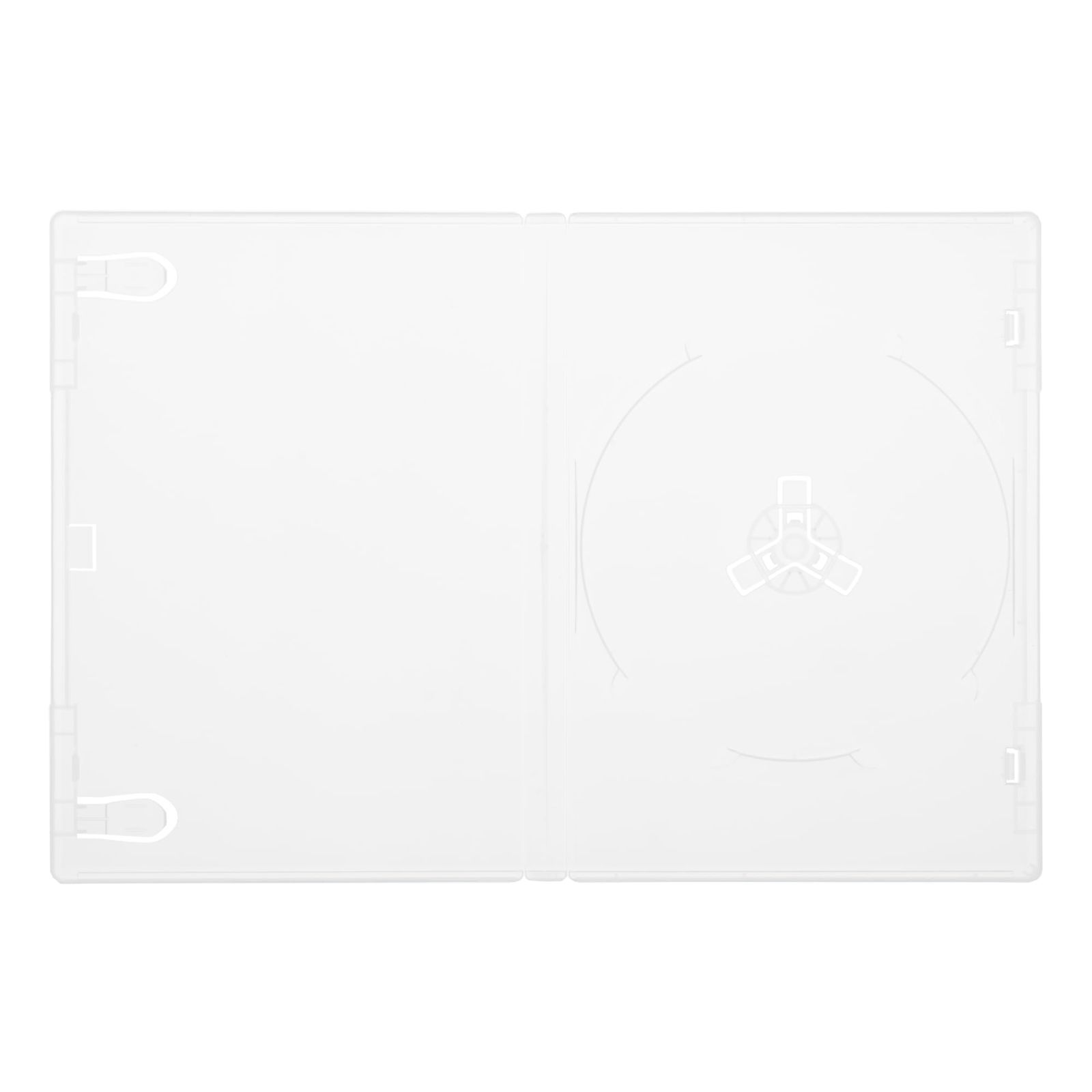 人気商品】透明 25個セット【CS-DVDT1S-25CL】 1枚収納 14mm厚