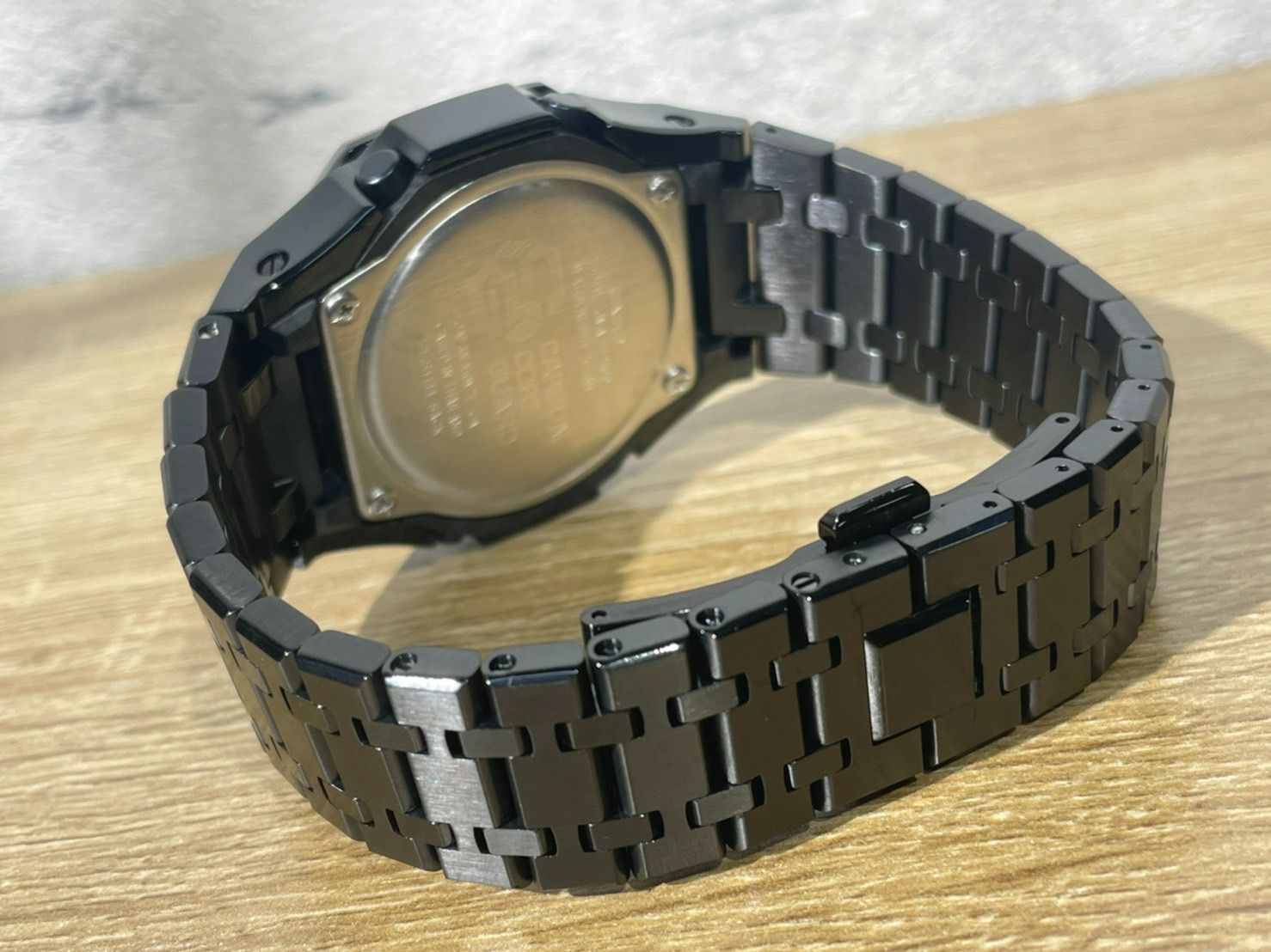 カシオ Gショック ブラックメタル gma-s2100-1a カスタム - メルカリ