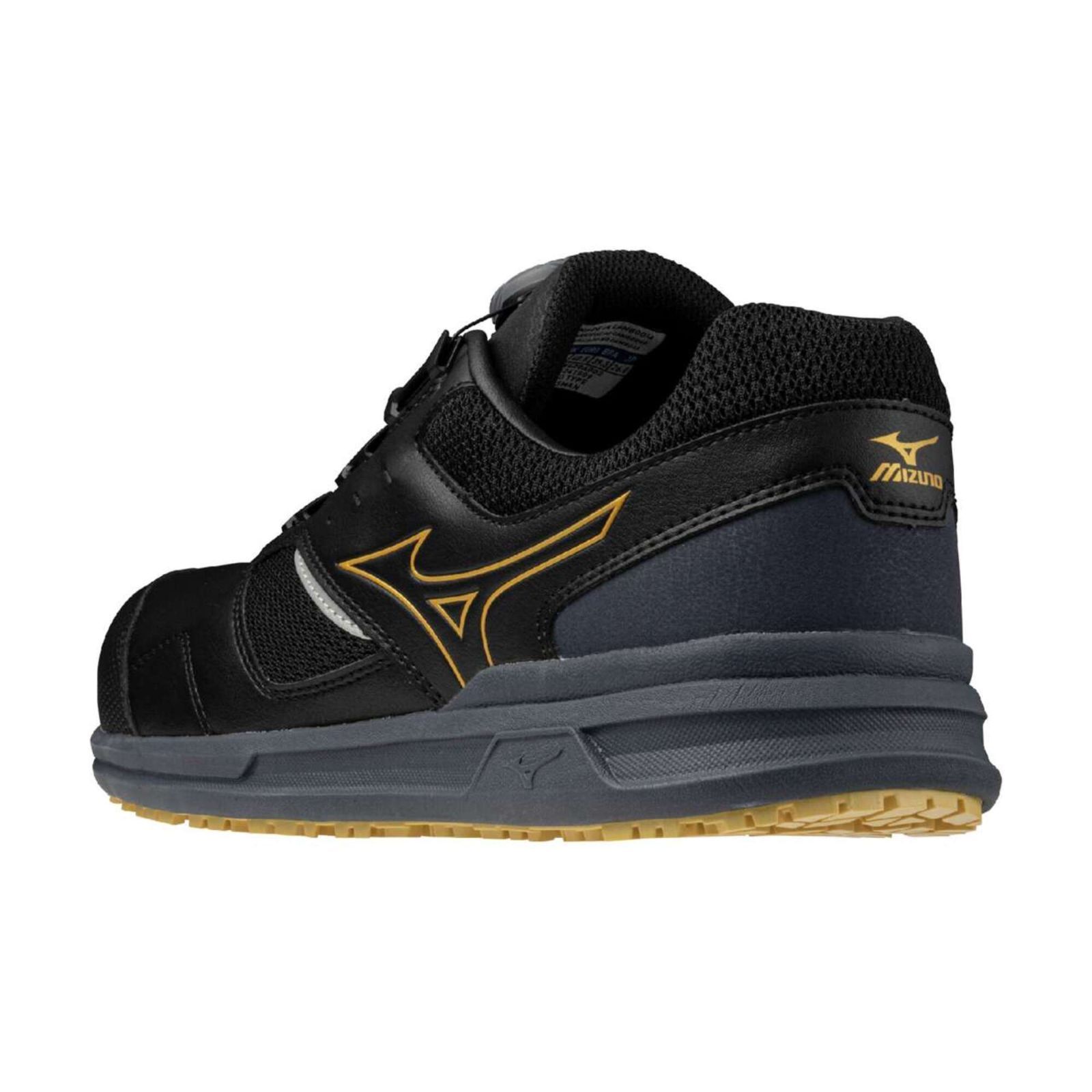 MIZUNO LSII51L WIDE F1GA241509 ブラック×ゴールド ミズノ 安全