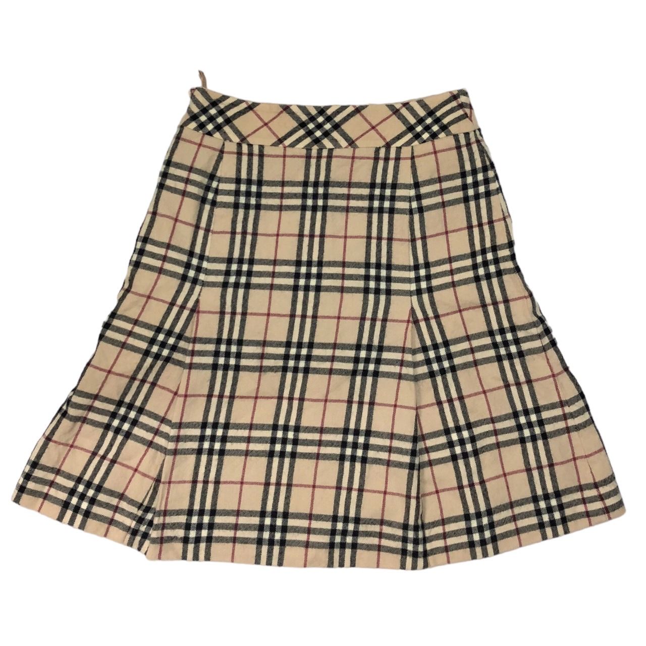 BURBERRY スカート36 BURBERRY BLUE LABEL(バーバリーブルーレーベル) ノヴァチェックウール