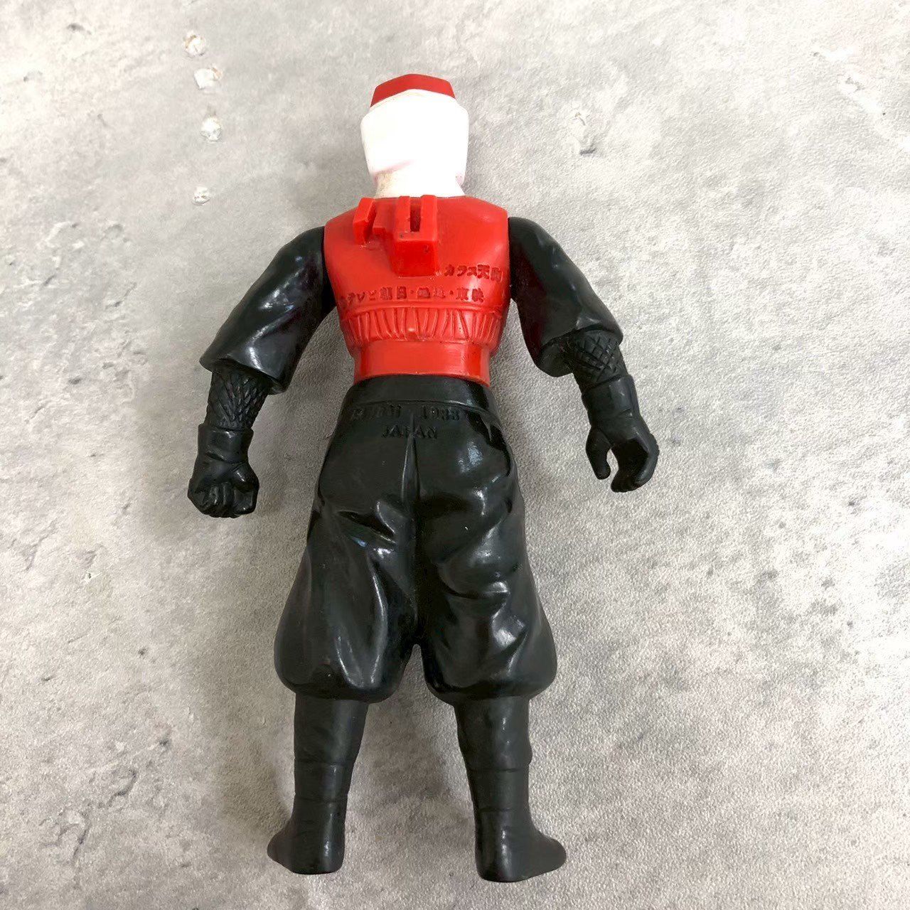 ソフビ 鳥忍カラス天狗 1988 約12cm 世界忍者戦ジライヤ 人形 メタル