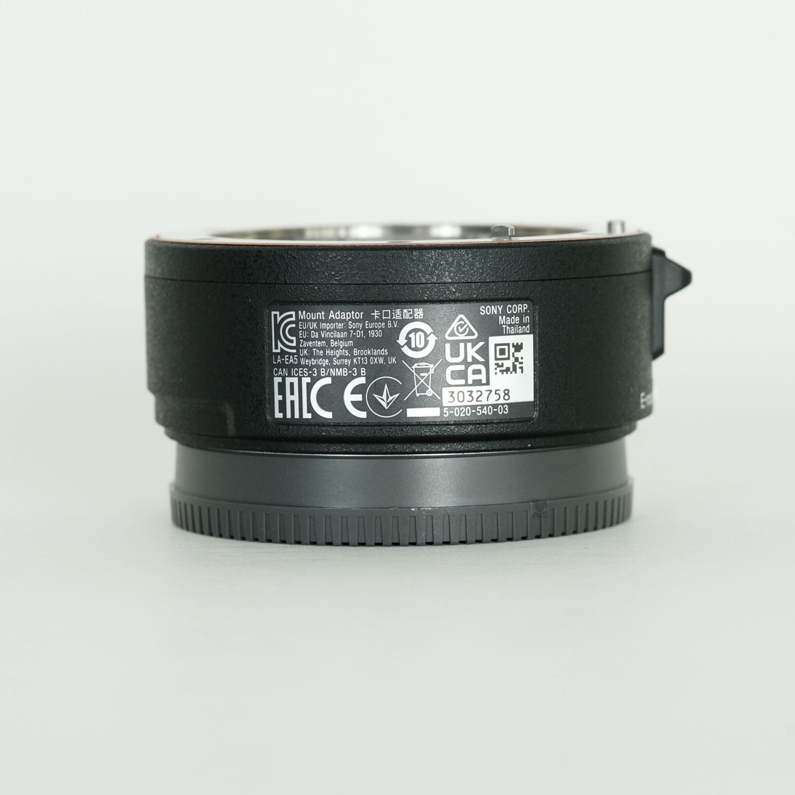 《美品》SONY マウントアダプター LA-EA5 αレンズ/ソニーEボディ用 ソニー マウントアダプター la-ea5の通販
