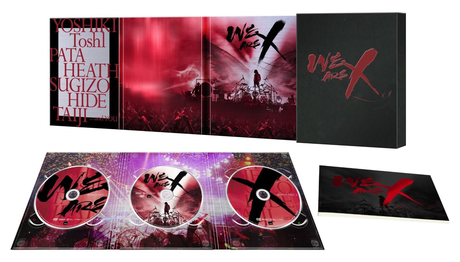 WE ARE X DVD エディション 3枚組